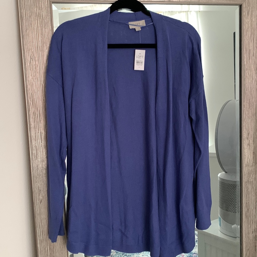 Loft Blue Cardigan